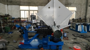 Thép mạ kẽm xoắn ốc ống dẫn không khí làm ống thông gió làm máy ống dẫn sản xuất máy - Product Image 3