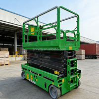 Plateforme de travail aérienne articulée autopropulsée électrique Rong Yu JT-GZ0406 de 14 mètres, élévateur télescopique entièrement automatique