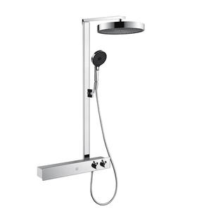 Douche de plafond extra-large Vimijia pour projet hôtelier, tête de douche carrée de 620 mm, étagère de salle de bain, robinet de douche mural à effet pluie - Product Image 3