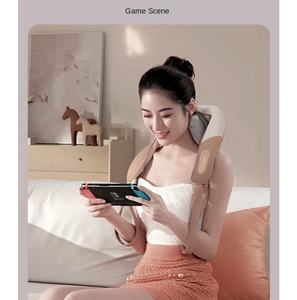 Massaggiatore collo spalla personalizzato trapezio massaggiatore cervicale Cross Border casa uso morsetto impastare collo riscaldamento massaggio scialle - Product Image 4