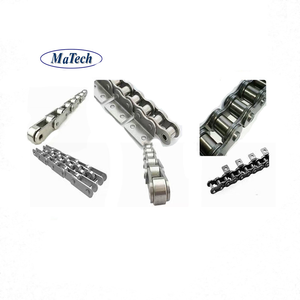 Cadena de Rodillos Transportadores Industriales de Alta Resistencia y Servicio Pesado de Fábrica China, Cadena de Eslabones Galvanizados C2082H con Accesorios - Product Image 1