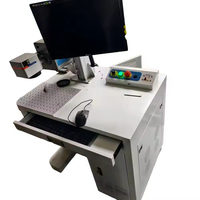 Nouvelle machine de marquage laser CO2 industrielle 30W, haute vitesse, refroidissement par air, haute précision pour produits non métalliques, prend en charge DXF PLT BMP AI