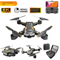 Drone Quadricoptère Pliable Professionnel d'Extérieur S6 avec Caméra 4K GPS FPV Longue Portée en Plastique