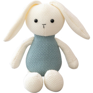 Orsacchiotto Confortante e Coniglio Carino, Peluche Unisex, Cuscino da Letto Morbido 31cm-50cm - Product Image 5