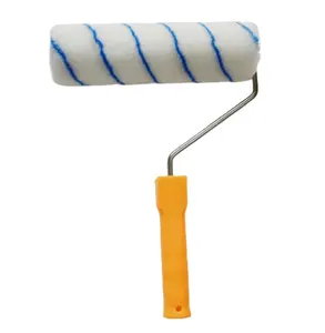 9inches High Density Cheap High Decorative Polyester Industrial Paint Roller Frame Roller Brush Covering