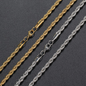 5Mm Stainless Steel <b>Chain</b> Necklace Cross-border Hip-hop Jewelry <b>Chain</b> Tanjing Fashion Lijing Necklace - Product Image 2