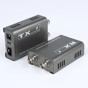 Long Distance Transmission Of 3G/HD-SDI Video And Audio Signals Through Optical Extender