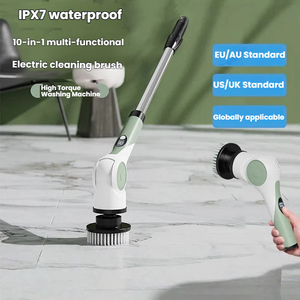 Cepillo de Limpieza Eléctrico 6 en 1, Resistente al Agua IPX7, para Baño y Cocina, Recargable, Cepillo Eléctrico - Product Image 4