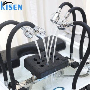 Kisen Bac de lavage de cheveux économique pour salon, avec circulation d'eau, pour spa capillaire, sans tuyauterie, de bonne qualité pour les marchés US, UE, AU - Product Image 3