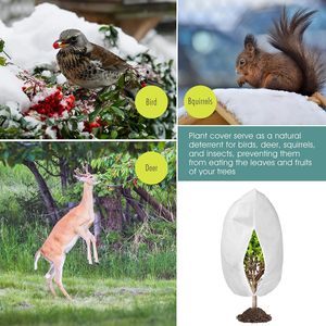 Winter Protection for <b>Plants</b>, Breathable, Tear-Resistant Frost Protection <b>Plants</b>, Zip Protective <b>Cover</b> Outdoor for Shrubs, Trees - Product Image 6
