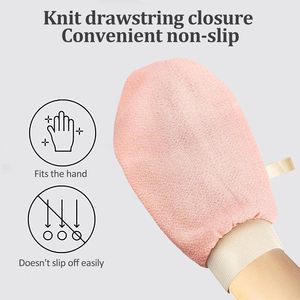 Viscose Kessa <b>Body</b> Exfoliating Glove for Effective Shower Bath <b>Scrubbing</b> Optimal for Hand Application - Product Image 3