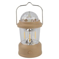 Lanterne d'ambiance LED portable colorée pour l'extérieur, lampe à boule en ABS, lampe de camping pour célébrités d'Internet