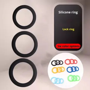 TT FOREST Silikon-Penisring für Männer, 3 Verschiedene Größen, Ejakulations-Verzögerer, Weicher Penisring für Männer - Product Image 2