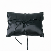 Pochette en satin à rabat pour vente en gros, sac d'emballage en satin avec ruban pour perruques, mèches de cheveux, lingerie et rangement de cosmétiques