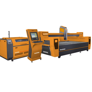 Découpeuse à jet d'eau CNC 3 axes 5 axes pour incrustations de médaillons en pierre, dalles de marbre et de céramique - Product Image 1