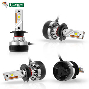 GVIEW Best-seller Kit d'ampoules de phares LED H7 Mini Size 6000K Pure White Low Beam Auto Lighting pour Accord Car 6000K Color - Product Image 2