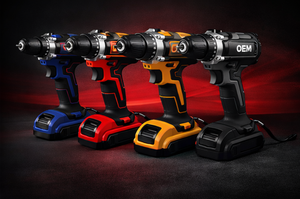 Trapano Avvitatore <span class=keywords><strong>a</strong></span> <span class=keywords><strong>Impulsi</strong></span> Portatile Elettrico Senza Fili Brushless 21V/18V Compatto con Batteria al Litio - Kit di Fabbrica - Product Image 4