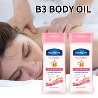 Huile Essentielle Pure à 100% de Vitamine B3 Pressée à Froid, Gel-Huile Corporel Hydratant et Nourrissant au Romarin, Adapté à Tous Types de Peau