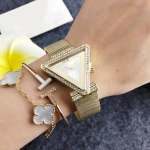 <span class=keywords><strong>Reloj</strong></span> Triangular para Mujer, Modelo 2026, con Diamantes, de Cuarzo - Product Image 5