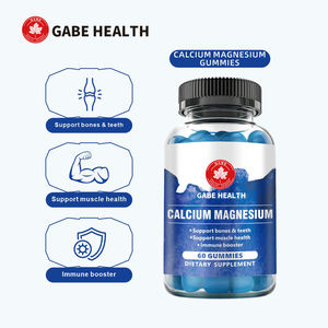 Gomitas de Zinc, Calcio y Magnesio para Adultos, Marca Privada OEM, Suplemento para el Cuidado de la Salud, Apoyo para la Salud Ósea y Muscular, 2 Gomitas Diarias, Personalizadas - Product Image 3