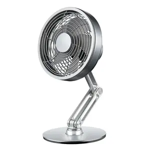 Nieuwe Premium Kwaliteit Draagbare Desktop Mini Beste Kleine Ventilator Usb Oplaadbare 360 Graden Draaibare Elektrische Metalen Ventilator