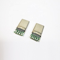 TYPE-C USB-Buchse Buchse Stecker c-Typ Stecker pcb 6 Pin 24pin smt usb-c Typ c Stecker 16p usb c Buchse usb Stecker