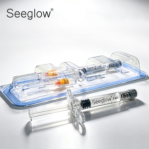 SEEGLOW Deep HA Filler 1ml 2ml Soutien de volume intense <span class=keywords><strong>Injection</strong></span> dermique profonde Contour du menton Réparation des plis nasogéniens profonds - Product Image 6