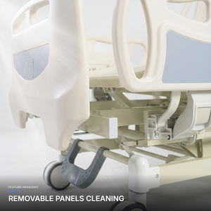 Lit médical réglable pour soins à <span class=keywords><strong>domicile</strong></span> avec rotation entièrement automatisée, lit d'hôpital pour patients handicapés alités - Product Image 6