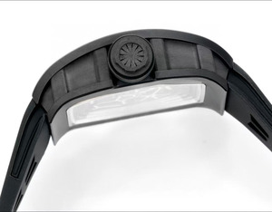 Customized logo Designer Style 035 Black Ceramic <b>Skeleton</b> Waterproof Tourbillon <b>Automatic</b> Mechanical Men's <b>Watch</b> - Product Image 5