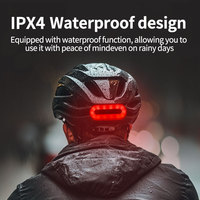 Casque intelligent de vélo chinois abordable avec lumière et clignotant pour la fabrication, casque sans frein, lumière de casque nouvelle, lumière de casque LED