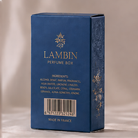 Cajas de Regalo de Perfume de Cartón Reciclable Personalizadas Premium con Recubrimiento UV y Estampado en Caliente, Empaque Plegable para Perfume