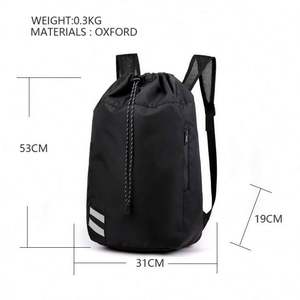 Waterproof <b>Drawstring</b> Gym Sport <b>Backpack</b> Mochilas Outdoor Training Basketball Bag <b>Backpack</b> - Product Image 2