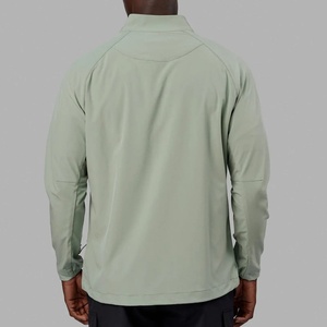 Veste pour homme de haute qualité, fabrication OEM, logo et tissu personnalisés, fermeture éclair, vêtements de rue pour homme - Product Image 3