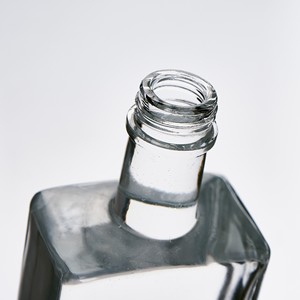 Vente flash, bouteille de brandy, <span class=keywords><strong>rhum</strong></span>, whisky en verre de haute qualité, carrée, française, 490 ml, 50 cl, avec bouchon à vis - Product Image 5
