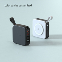 2025 Best Seller Power Banks 10000mAh USB C PD20W Chargeur de voyage portable Powerbank avec câble intégré pour les voyages en camping