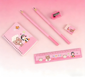 Set de Papelería ZKJ en Caja de Regalo, Tapa Dura Metálica, Imprescindible para Estudiantes de Primaria, Regalo de Alto Valor, Bolsas de Regalo para Niños - Product Image 4