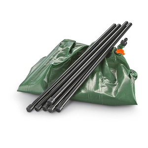 ถุงเก็บของพลาสติกสีเขียวสำหรับสวน66Gal 53Gal พับเก็บได้ PVC น้ำฝนแคมป์ปิ้งเดินป่าแบบพกพา - Product Image 5