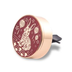 Aromatizante para Auto con Diseño de Conejo, Perfume Sólido en Contenedor para Ventilación de Aire, Fragancia para Auto, Superventas - Product Image 1