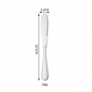 4 in 1 Stainless Steel Kitchen Gadgets Tableware Cutlery Butter Spreader <b>Knife</b> with Hole <b>Cheese</b> Tools Jagged <b>Cheese</b> <b>Knife</b> <b>Sets</b> - Product Image 5