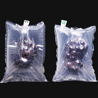 Prix bon marché fabricant de remplissage emballage gonflable protecteur biodégradable Film colonne coussin oreiller sacs à bulles d'air pour raisin