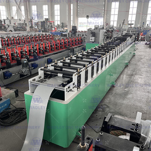 เครื่องขึ้นรูปท่อเหล็กสี่เหลี่ยมสำหรับรางน้ำฝนแบบอัตโนมัติ เครื่องทำท่อรางน้ำฝน เครื่องผลิตท่อรางน้ำฝน - Product Image 4