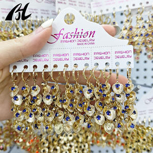 レディースファッションセット用ロングダングルイヤリングメーカー直売 - Product Image 3