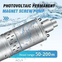 Pompe submersible à vis en acier inoxydable 304, haute performance, pour puits profonds, idéale pour l'irrigation des terres agricoles et l'approvisionnement en eau - Offre Spéciale