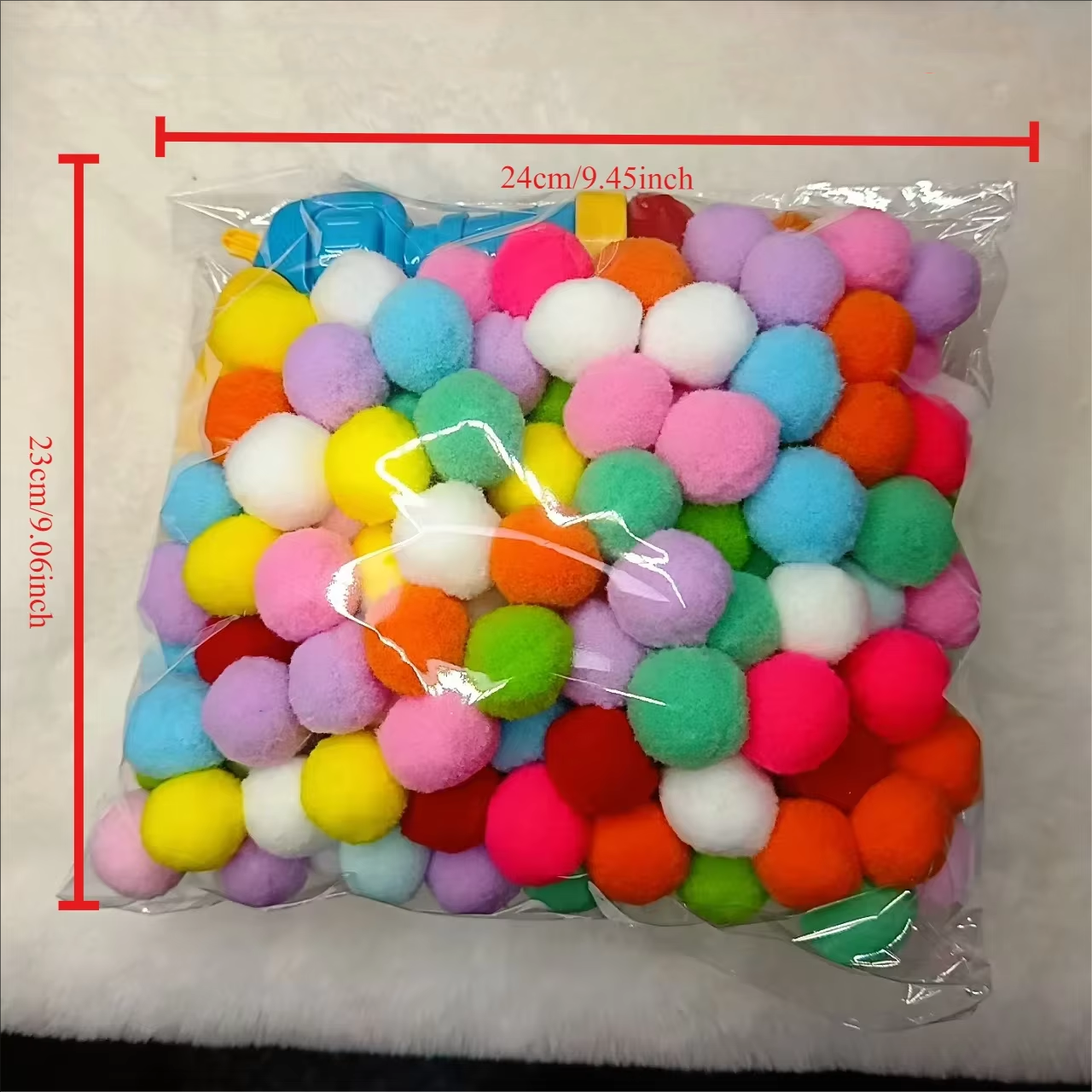 Pistola blu-gialla + 200 palline