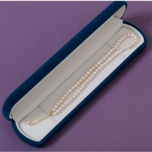 Collier de perles d'eau douce rondes de haute qualité 5-6 mm, classique et solide, style Hepburn, collier polyvalent pour clavicule - Product Image 5