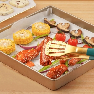 Papel <span class=keywords><strong>Pergamino</strong></span> Desechable, No Tóxico, Antiadherente Y Sin Blanquear Para Freidora De Aire En Microondas. - Product Image 4