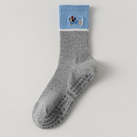 Chaussettes de yoga antidérapantes personnalisées pour femmes, chaussettes de Pilates sans coutures, pour le sport, le fitness, la course à pied, l'intérieur, pour adultes, printemps et automne