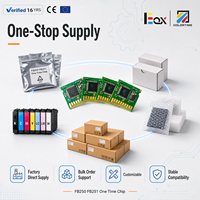 Kit de pièces pour cartouche d'encre UV HP Scitex FB250 FB251 à usage unique pour FB500 FB550 FB700 FB750 FB950, encre UV 3L 2L CMYK LC LM Blanc, prêt à l'emploi