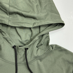 <b>Hoodie</b> Manufacturers OEM Service Binding Hem Sweatshirt With Zipper Casual Shirts - Product Image 4
