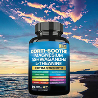Complejo de Magnesio Vegano 200mg con Triple Magnesio Glicinato, Malato, Citrato, Ashwagandha, L-Teanina y Multivitaminas para el Sueño